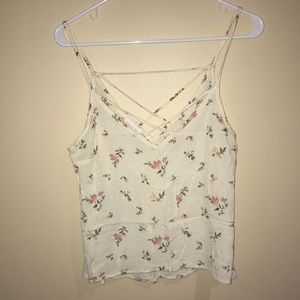 Floral tank top